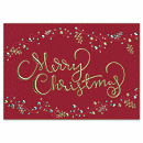 7 7/8 x 5 5/8 Merry & Festive Christmas Cards