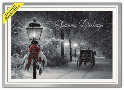 Lamplight Glow Holiday Cards