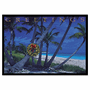 7 7/8 x 5 5/8 Seaside Wreath Holiday Cards