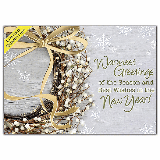 White Berry Holiday Cards