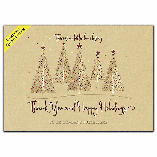 Warm Woodland Holiday Cards
