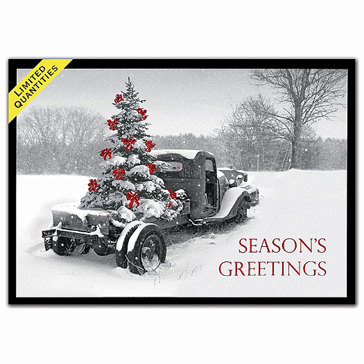Vintage Charm Holiday Cards