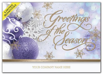 Golden Whisper Holiday Cards