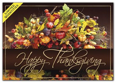 Harvest Treasures Thanksgiving Cards