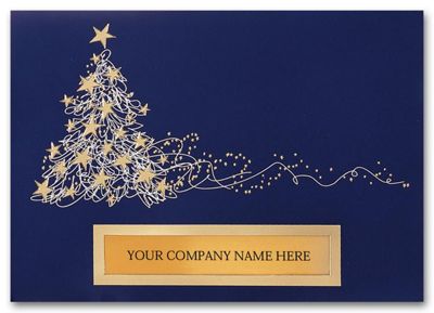 Business Christmas Cards - Dazzling