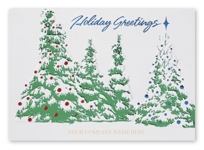 Festive Wonderland Holiday Card - Office and Business Supplies Online - Ipayo.com