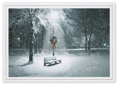 Peace in the Park Holiday Card - Office and Business Supplies Online - Ipayo.com