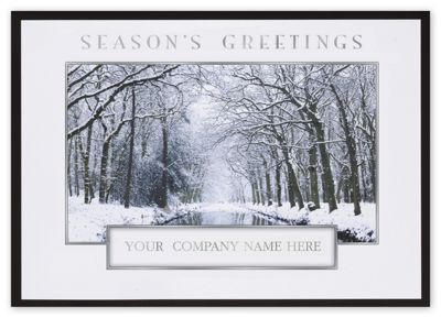 Winter Interlude Holiday Card - Office and Business Supplies Online - Ipayo.com