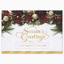 With the right mix of elegance & affordability, this custom printed card conveys your best wishes to your most valued customers! This card is an outstanding value, sure to create a lasting impression! These cards are created on high quality superior paper