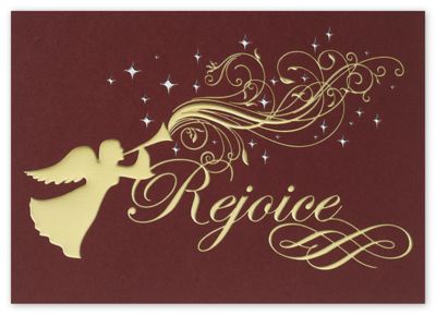 Angels Rejoicing Holiday Card - Office and Business Supplies Online - Ipayo.com