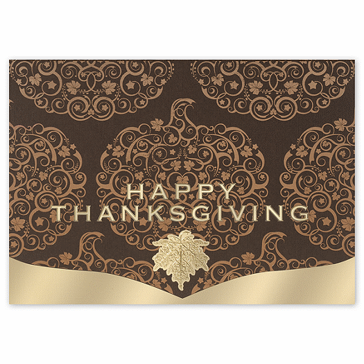 Thanksgiving Celebration Holiday Card - Office and Business Supplies Online - Ipayo.com