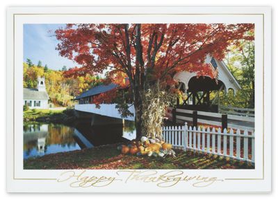 Traditions of Thanks Holiday Card - Office and Business Supplies Online - Ipayo.com