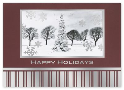 Noble Trees Holiday Card - Office and Business Supplies Online - Ipayo.com