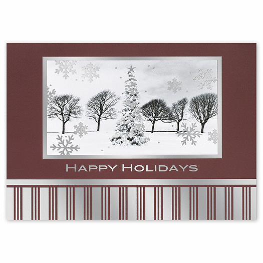 Noble Trees Holiday Card - Office and Business Supplies Online - Ipayo.com