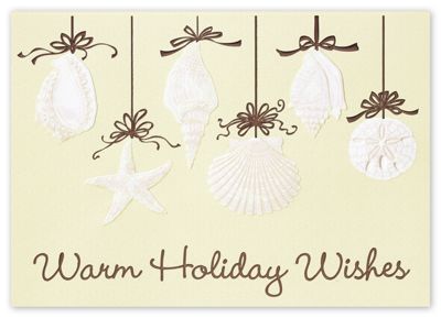 Sea-sons Greetings Holiday Card - Office and Business Supplies Online - Ipayo.com