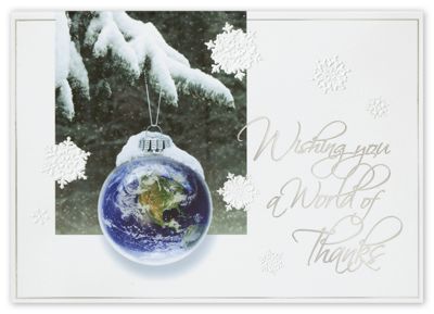 Peace on Earth Holiday Card - Office and Business Supplies Online - Ipayo.com