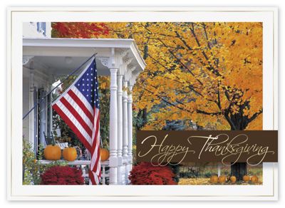 Golden Days Holiday Card - Office and Business Supplies Online - Ipayo.com
