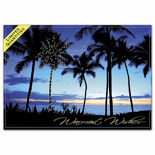 Peace and Paradise Holiday Card - Office and Business Supplies Online - Ipayo.com