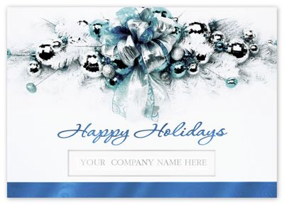 Touch of Elegance Holiday Card - Office and Business Supplies Online - Ipayo.com