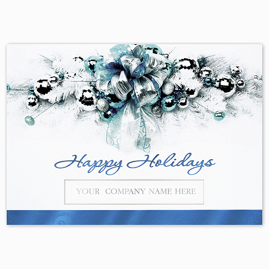 Touch of Elegance Holiday Card - Office and Business Supplies Online - Ipayo.com