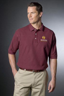 100% Cotton Pique Polos, Men's, Short Sleeve - Office and Business Supplies Online - Ipayo.com