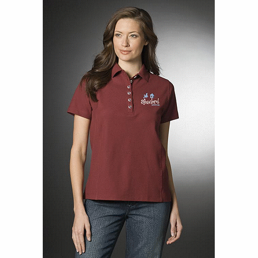 100% Cotton Pique Polos, Ladies, Short Sleeve - Office and Business Supplies Online - Ipayo.com