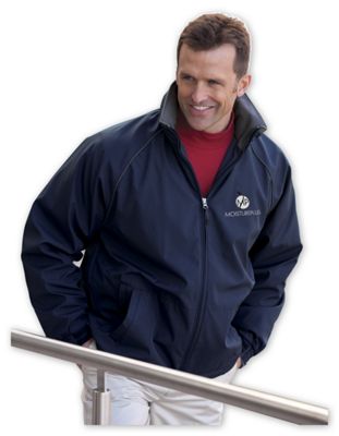 Raglan Sleeve Fleece Lined Polyurethane Jacket (Polytech) - Office and Business Supplies Online - Ipayo.com