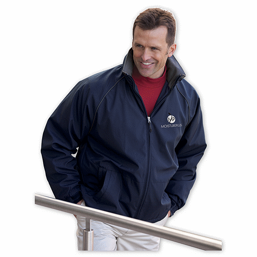 Raglan Sleeve Fleece Lined Polyurethane Jacket (Polytech) - Office and Business Supplies Online - Ipayo.com