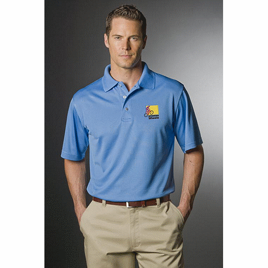 Men's Value Moisture Management Polo, Embroidered - Office and Business Supplies Online - Ipayo.com