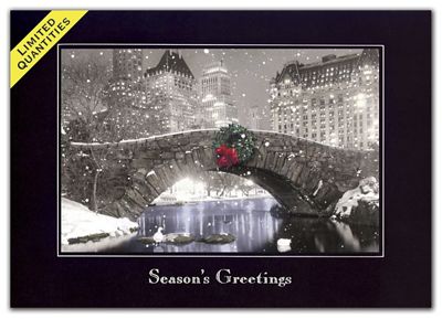 Cityscape Holiday Card - Office and Business Supplies Online - Ipayo.com