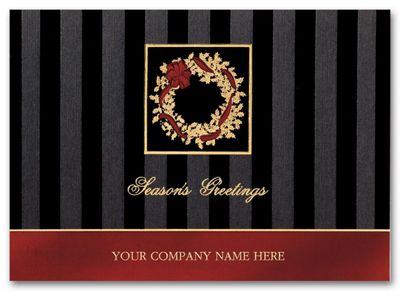 Dramatic Elegance Holiday Card - Office and Business Supplies Online - Ipayo.com