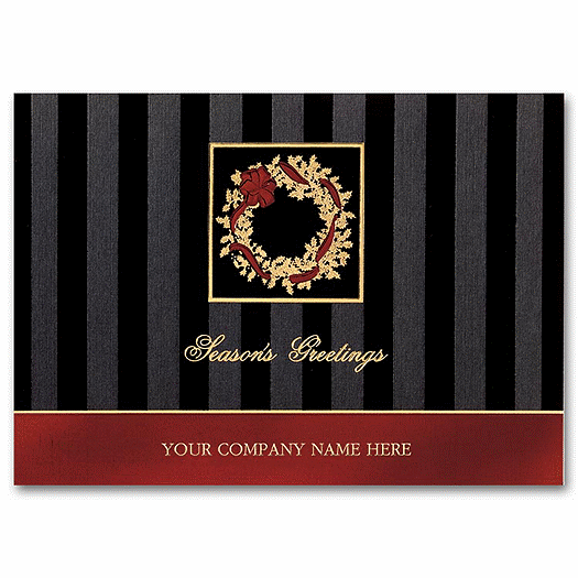 Dramatic Elegance Holiday Card - Office and Business Supplies Online - Ipayo.com