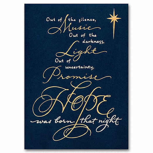 Spiritual Hope Holiday Card - Office and Business Supplies Online - Ipayo.com