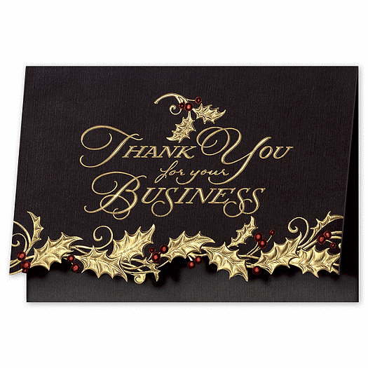 Festive Gratitude Holiday Card - Office and Business Supplies Online - Ipayo.com