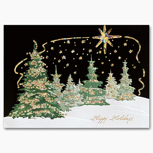 Magical Holiday Card - Office and Business Supplies Online - Ipayo.com