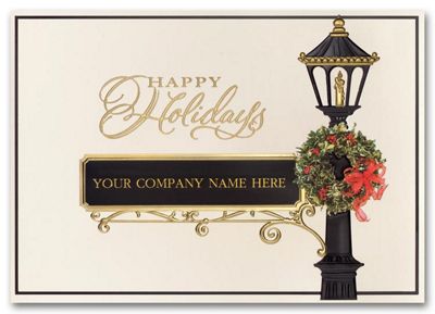 Business Holiday Cards - Shining