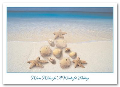 Festive Shoreline Holiday Card - Office and Business Supplies Online - Ipayo.com