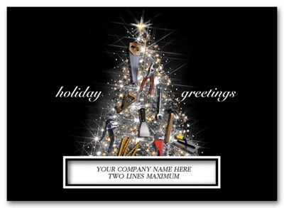Tool Tree Holiday Card - Office and Business Supplies Online - Ipayo.com