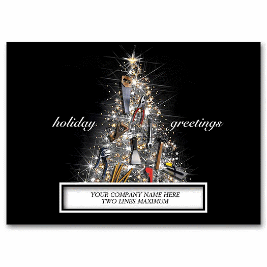 Tool Tree Holiday Card - Office and Business Supplies Online - Ipayo.com