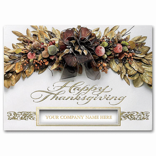 Abundance Thanksgiving Card - Office and Business Supplies Online - Ipayo.com