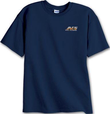 50/50 T-Shirts, Short Sleeve, without Pocket, Embroidered