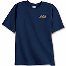 50/50 T-Shirts, Short Sleeve, without Pocket, Embroidered