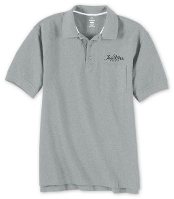 Unisex Short Sleeve Soft Touch Pocket Pique Polo - Office and Business Supplies Online - Ipayo.com