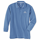 Unisex Long Sleeve Soft Touch Pique Polo