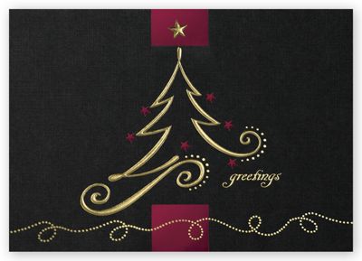 Whimsical Wishes Holiday Card - Office and Business Supplies Online - Ipayo.com