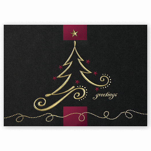 Whimsical Wishes Holiday Card - Office and Business Supplies Online - Ipayo.com