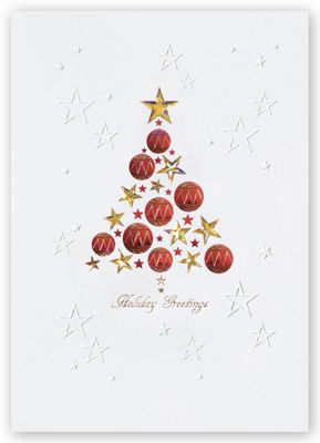 Ornamental Wishes Holiday Card - Office and Business Supplies Online - Ipayo.com