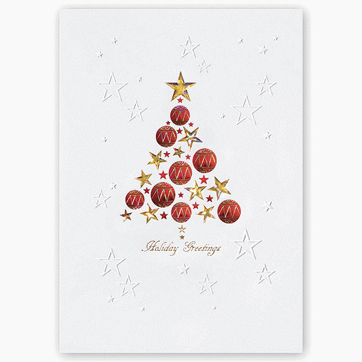 Ornamental Wishes Holiday Card - Office and Business Supplies Online - Ipayo.com