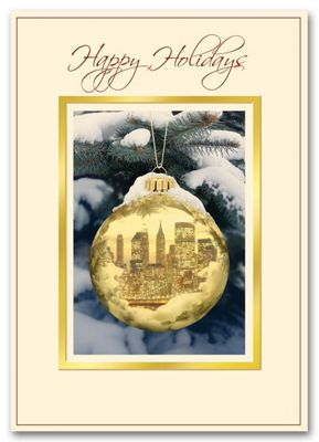 Mirrored Image Holiday Card - Office and Business Supplies Online - Ipayo.com