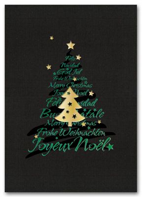 Joyful Languages Holiday Card - Office and Business Supplies Online - Ipayo.com